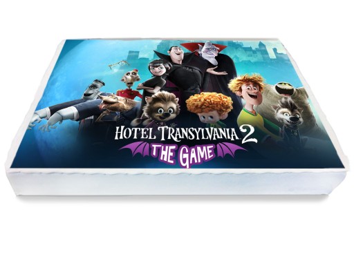 OPŁATEK NA TORT A4 Hotel Transylvania Dracula 24H