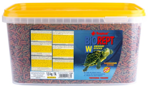 TROPICAL BIOREPT W 5L POKARM DLA ŻÓŁWI WODNYCH