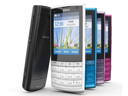 NOKIA X3-02 5 KOLORÓW CZARNY BIAŁY RÓŻOWY GRATISY