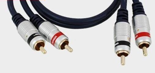 KABEL 2 x RCA - 2 x RCA CINCH AUDIO HQ 2,5m