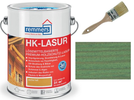 REMMERS IMPREGNAT HK-LASUR CIEMNOZIELONY 2,5l