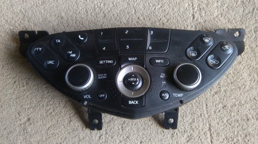 Nissan primera p12 панель печкой1 - фото