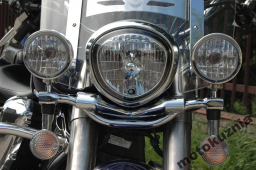Yamaha xvs1300 midnight star кронштейн lightbar1 - фото