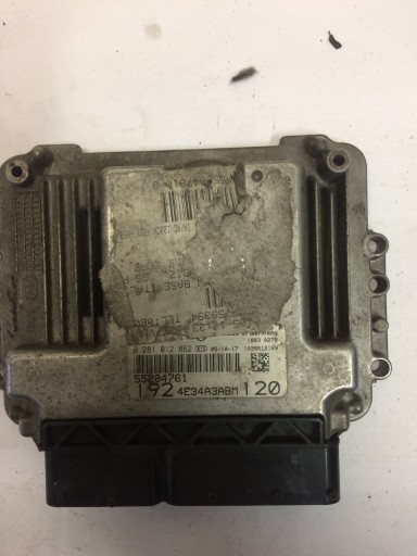Блок компьютер fiat stilo 1.9jtd 55204761 02810128621 - фото