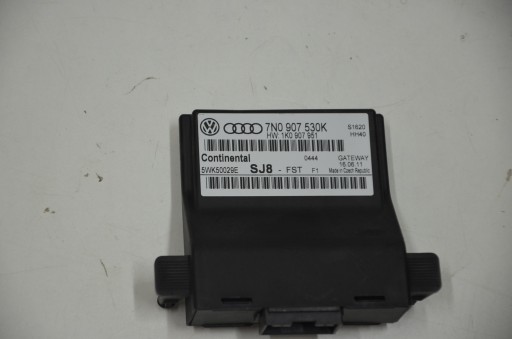 Vw passat b7 блок gateway 7n0907530k1 - фото