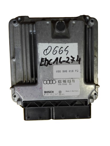Ecu audi a4 2.0tdi 0281012547 03g906016fq дописать1 - фото