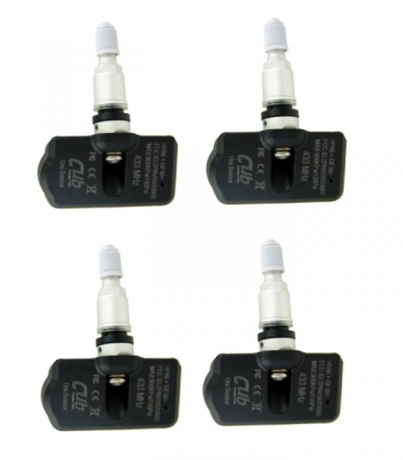 4x TPMS nové tlakové senzory pro každé auto