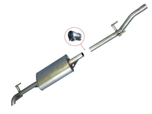 13.169 - MERCEDES SPRINTER І 2.2-2.7 D 00-06 СЕРЕДНІЙ ГЛУШНИК