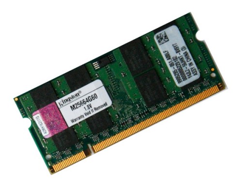 Nová pamäť RAM 2GB DDR2 SODIMM 800MHz Kingston FV