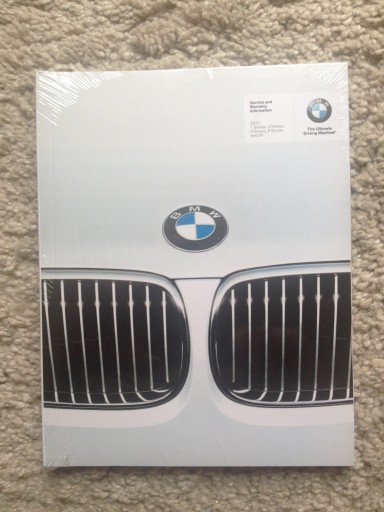 BMW 1 3 5 6 Z4 книга гарантийного обслуживания США