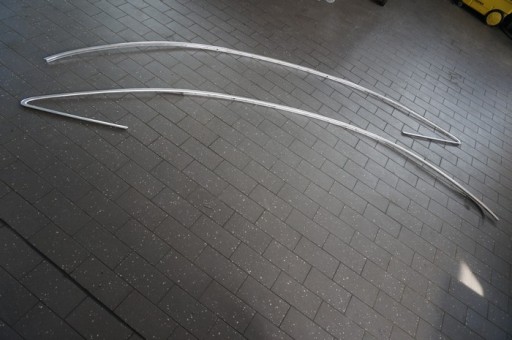 Хром рамка права AUDI A6 C6 седан 4f5