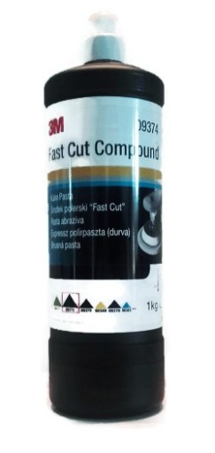 3M 09374 ПОЛІРУВАЛЬНА ПАСТА WHITE CAP 1л