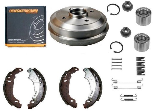 Барабани щелепи підшипника NISSAN MICRA K12 NOTE KPL