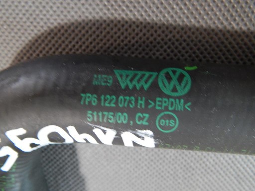 VW TOUAREG 7P pipe hose wiring of water 7P6122073H