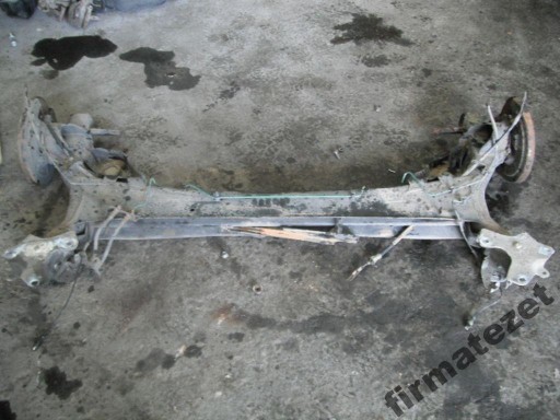 RENAULT SCENIC 2 II ЗАДНЯ ВІСЬ БАЛКА ПІДВІСКИ ЗАДНЯ