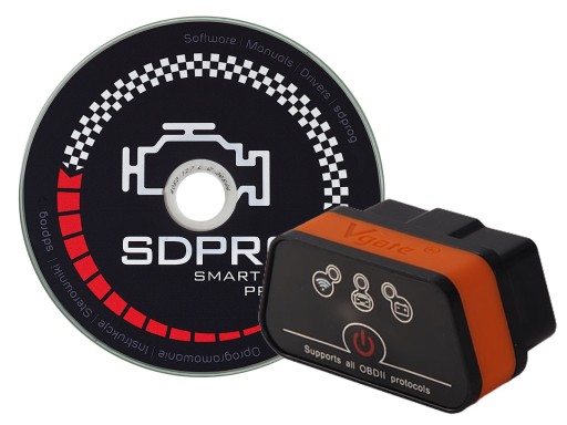 Интерфейс SDPROG PL + WiFi OBD2 ELM327 JEEP ROVER