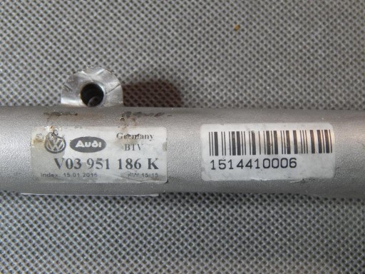 VW GOLF 7 SPORTSVAN Kraftstoffverteiler Einspritzleiste