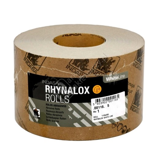 INDASA наждачний папір білий рулон P150 50m