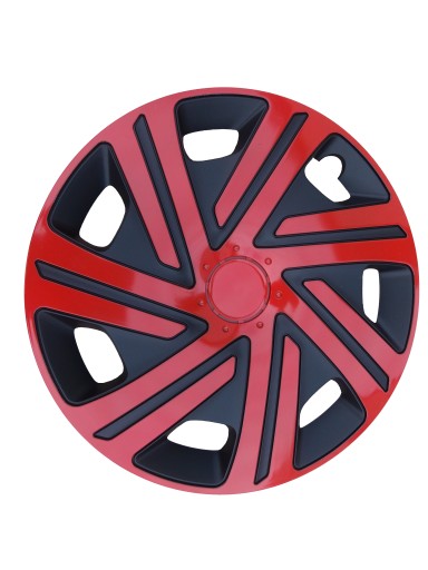 КОЛПАКИ 15 КРАСНЫЙ OPEL VW ALFA FIAT FORD НОВЫЙ