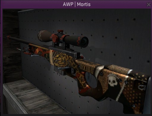 Awp Mortis Cs Go Skin Clutch 7452811413 Allegro Pl