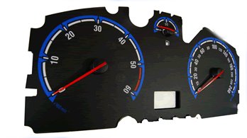 Opel Zafira B Counter dials INDIGLO design 2 MoMan