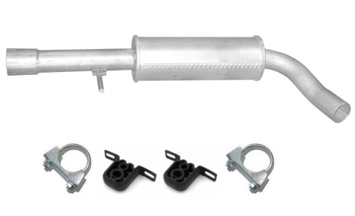 01.251 - AUDI TT 1.8 T Turbo (1998-2006) средний глушитель