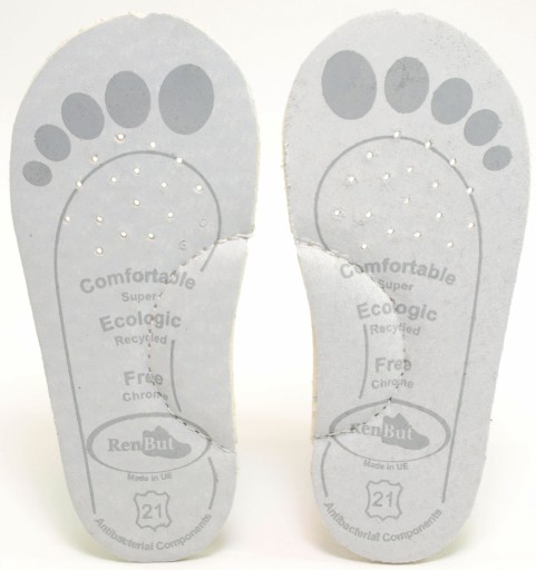 Устілки Ren But 23 р. антибактеріальні поздовжнє плоскостопість профілактичні сірі