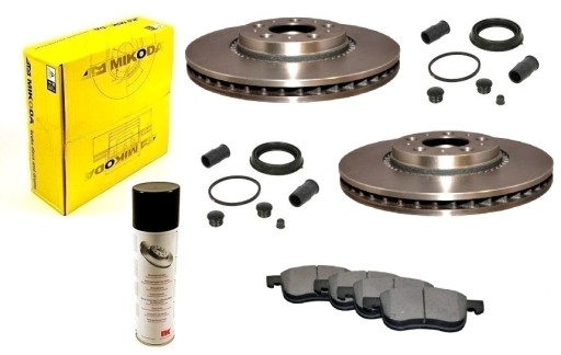 Диски колодки VOLVO S60 і S80 і V70 II передня 305мм