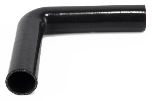 Sk90/38 - Силиконовый локоть 90ST - 38mm-VTR-L150 черный