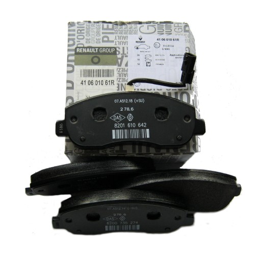 410601061R - ГАЛЬМІВНІ КОЛОДКИ ПЕРЕДНІ OPEL MOVANO NISSAN NV400