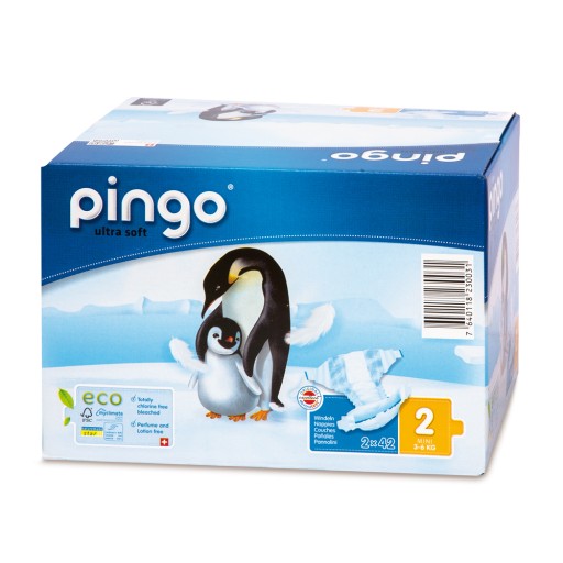 Підгузки Pingo premium розмір 2 3-6 кг 84 шт.