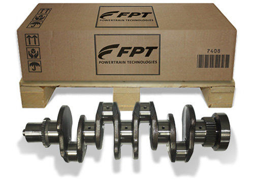 GEK121.GY - КОЛЕНВАЛ NEW HOLLAND КОРПУС CUMMINS 4ЦИЛ. ДВИГАТЕЛЬ.