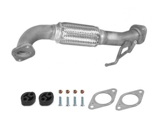 08.653 - FORD FOCUS / C-MAX 1,6 СЕРЕДНЯ ТРУБА СПОЛУЧНА СІТКА