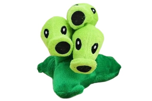 plants vs zombies threepeater plush