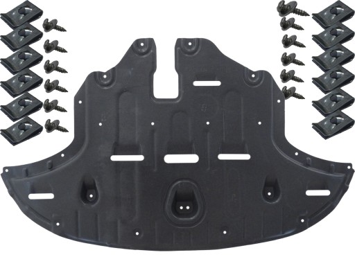 510698 - HYUNDAI TUCSON з 2015 року захист двигуна нижня запонки