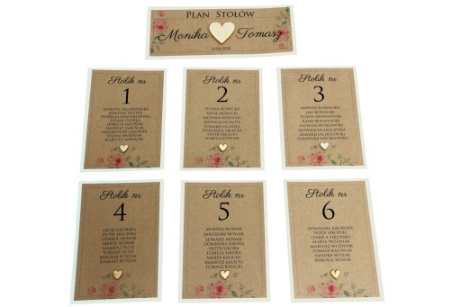 ПЛАН ТАБЛИЦЫ СПИСОК ГОСТЕЙ ВИНТАЖ DL ECO BOHO ЧАСТЬ. 2