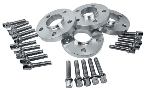 Прокладки AUDI 5x112 A6 C4 C5 C6 ALLROAD 15 мм + гвинти