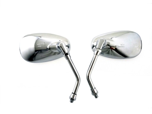 LU00390 - ДЗЕРКАЛА ЗАДНЬОГО ВИДУ HONDA VT 600 750 SHADOW CHROME