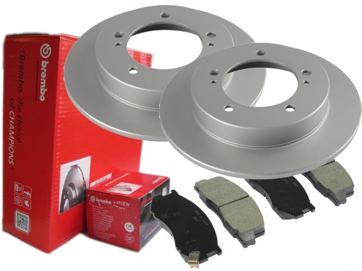 TARCZE + KLOCKI BREMBO PRZÓD SUZUKI JIMNY 7207705267