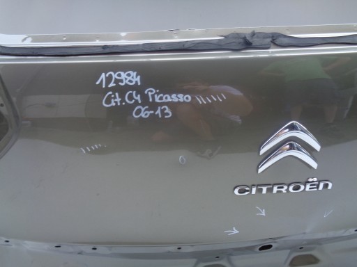 boot doors CITROEN C4 PICASSO 06-13 NR 12984