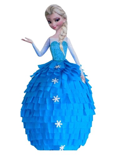 Піньята Ельза 45 см блакитна