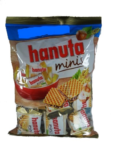 WAFLE HANUTA MINIS Z NIEMIEC 200g wafelki mini