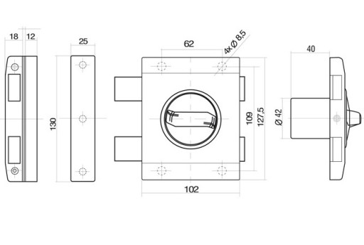 Zamek nawierzchniowy Gerda TYTAN ZX PLUS • Cena, Opinie • Zamki