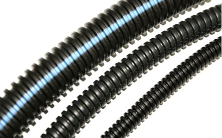 100m - Гофрированная труба, жесткий кабелепровод, обрезанная 13/9 - 100м