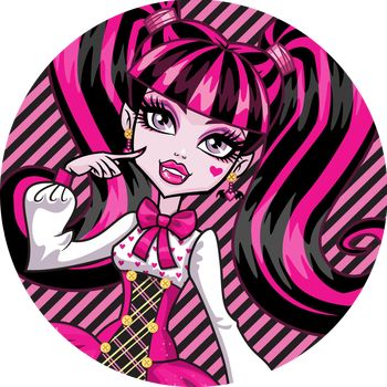 Oplatek Na Tort 20 Cm Monster High Urodziny Party 6757796941 Allegro Pl