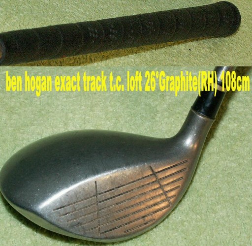 Zdjęcie oferty: kij golfowy do golfa BEN HOGAN LOFT 26 EXACT TRACK