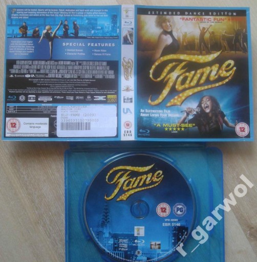 Zdjęcie oferty: FAME Sława 2009 ang. Blu-ray