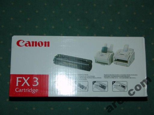 Zdjęcie oferty: Toner CANON FX-3 oryginał do Fax L200 L220 L360 !