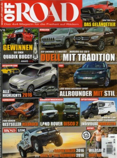 Zdjęcie oferty: OFF ROAD 5/2016 NIEM