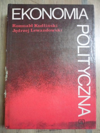 Zdjęcie oferty: EKONOMIA POLITYCZNA Kudliński Lewandowski